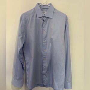 ETON Slim Blue Dress Shirt 16.5/42